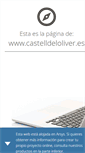 Mobile Screenshot of castelldeloliver.es