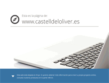 Tablet Screenshot of castelldeloliver.es